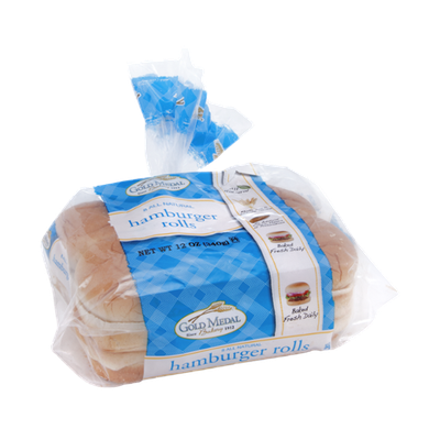 Gold Medal Rolls Hamburger - 8 CT