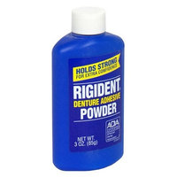 Rigident Denture Adhesive Powder, 3-Ounce Bottles (Pack of 6)