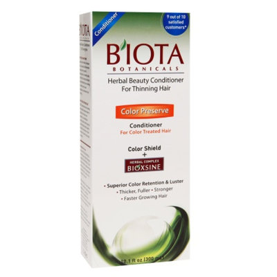 B'IOTA Botanicals Herbal Beauty Conditioner for Thinning Hair, Color Preserve, 10.1 fl oz