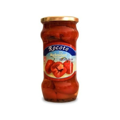 Belmont Rocoto Red Peppers in Brine from Peru (20 oz/560 g)