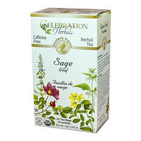Celebration Herbals Organic Sage Leaf Tea 24 Bag(S)