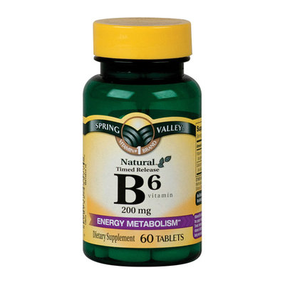 Spring Valley Natural Timed-Release Tablets Vitamin B6 Tablets