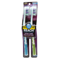 Reach Total Care Multi-Action Soft Value Pack Adult Toothbrushes, 2 ea