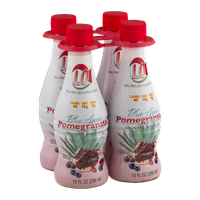 LO Fruit Juice Blend Beverage, Blue Agave Pomegranate - 4 CT