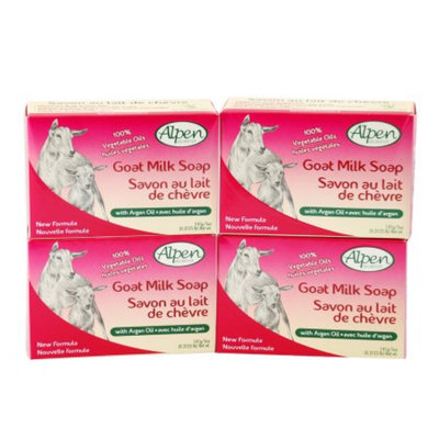 Alpen Secrets Goat Milk Soap, Arganine Argan Oil, 4 ea