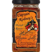 Captain Rodney's Pirates Reserve Hot Pepper Jelly - 16 Oz (Pack of 6)
