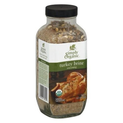 Simply Organic Turkey Brine Seasoning 14.1 oz