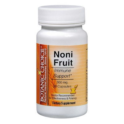 Botanic Choice Noni Fruit 300 mg Dietary Supplement Capsules