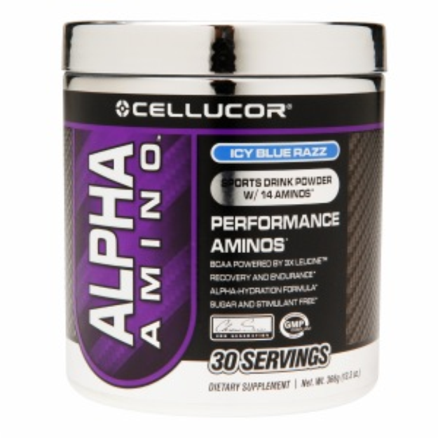 Cellucor - Alpha Amino Performance Aminos Icy Blue Razz 30 Servings - 366 Grams
