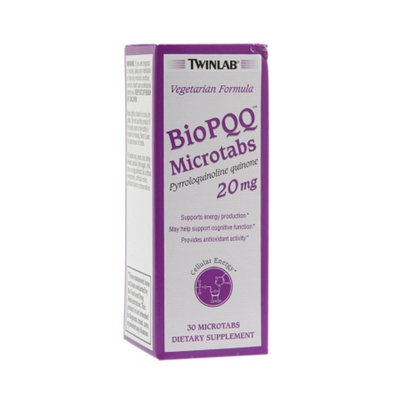 Twinlab BioPQQ Pyrroloquinoline Quinone 20mg, Microtabs