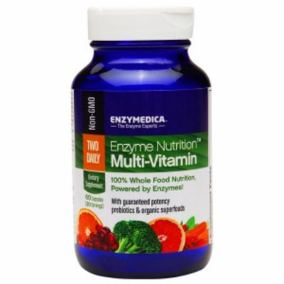 Enzymedica Enzyme Nutrition Two-Daily Multi-Vitamin, Capsules, 60 ea