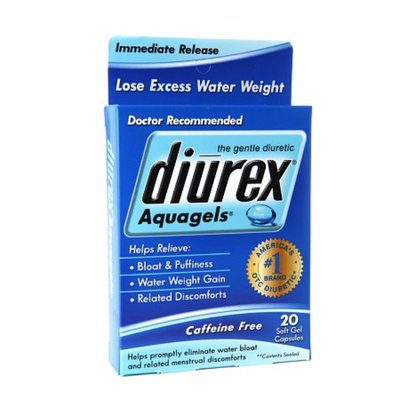 Diurex Aquagels Soft Gel Capsules, 20 ea