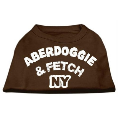 Ahi Aberdoggie NY Screenprint Shirts Brown XL (16)