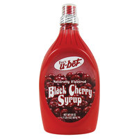 H. Fox Co Fox's U-Bet Black Cherry Syrup 20 oz. Squeeze Bottle