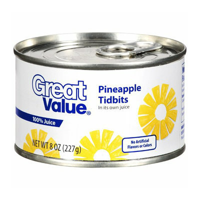 Great Value : Pineapple Tidbits