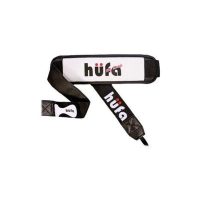 Hufa Camera Strap with Built-in Lens Cap Clip (White)