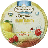 Torie and Howard Organic Hard Candy Lemon and Raspberry, 2 Ounce