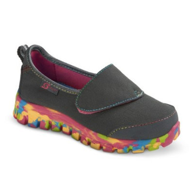 S SPORT BY SKECHERS Toddler Girl's Gray Slip on Sneaker