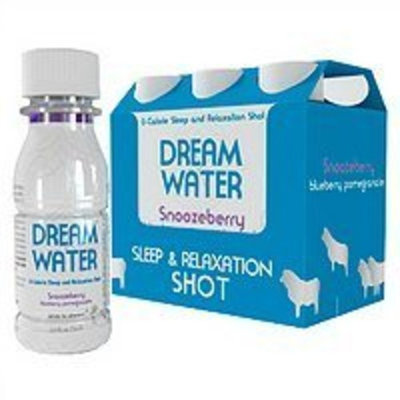 Dream Water Lullaby Lemon Sleep Shot 2.5 Ounce 6 Pack