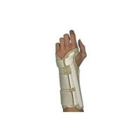 Sportaid, Wrist Brace Deluxe, Left, Beige - Small
