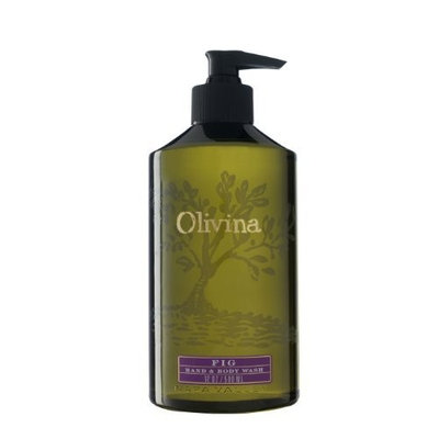 Olivina Hand and Body Wash, Fig, 12 Ounce