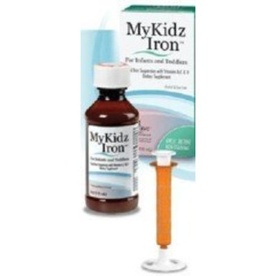 Mykidz Iron Liquid Suspension with Vitamins - 4 Oz