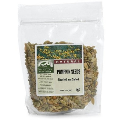 Natural Sea Woodstock Farms All Natural Roasted and Salted Pumpkin Seed, 9.5 Ounce -- 8 per case.