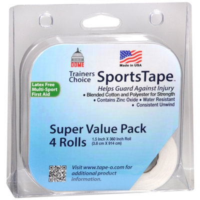 Dome Super Value Pack! SportsTape Cloth Tape
