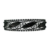 Smoothies Eyelet Sequins Headband-Black 01294