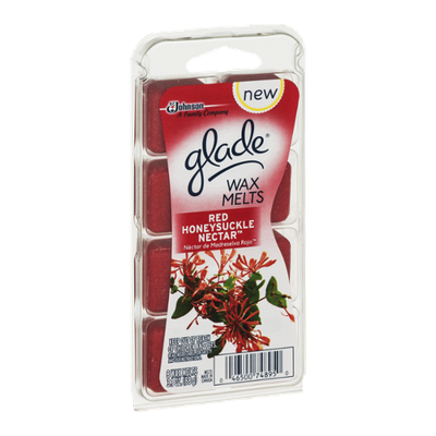 Glade Wax Melts Red Honeysuckle Nectar - 8 CT