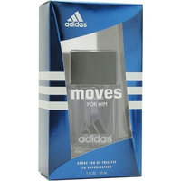 Adidas Moves By Adidas For Men, Eau De Toilette Spray, 1-Ounce Bottle