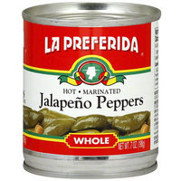 La Preferida Hot Marinated Whole Jalapeno Peppers