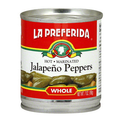La Preferida Hot Marinated Whole Jalapeno Peppers