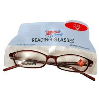 Preffered Plus Glasses-reading 1.25 Magnification