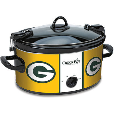 Crock-Pot NFL 6-Quart Slow Cooker, Green Bay Packers