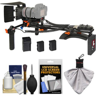 Vidpro MR-400 Motorized Focus & Zoom Shoulder Rig for Digital SLR Cameras with Accessory Kit