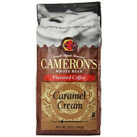 Camerons CAMERON'S Whole Bean Coffee, Caramel Cream, 12-Ounce