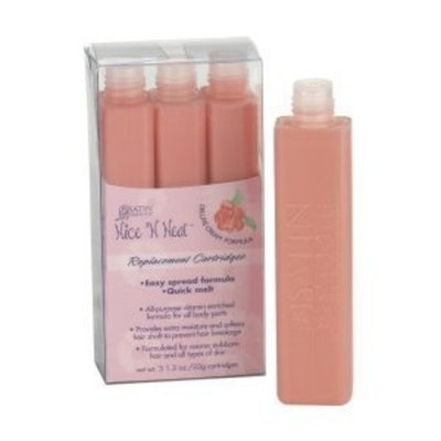 SATIN SMOOTH Deluxe Cream Medium Replacement Cartridges