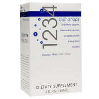 Diet Drops 1234 Diet Drops Dietary Supplement Liquid