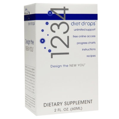 Diet Drops 1234 Diet Drops Dietary Supplement Liquid