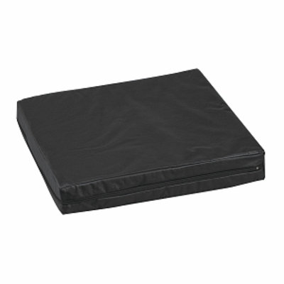 Duro-Med Wheelchair Cushion Latex, Black, 1 ea