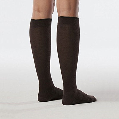 Sigvaris All Season Wool 242CLLW99 20-30mm. Hg Large Long Women Calf Black