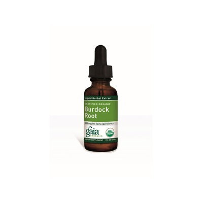 Gaia Herbs, Burdock Root Certified Organic, Certified Organic 4 oz