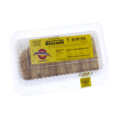 Shabtai Gourmet Gluten Free Chocolate Chip Biscotti