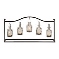 Uma Metal Glass Votive Hldr 24w, 12h