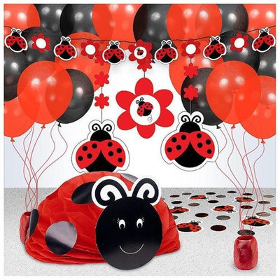 Costume Supercenter BB102178 Ladybug Party Decoration Kit