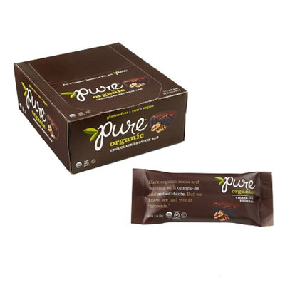Pure Organic Pure Raw Fruit & Nut Bar 12 Pack Chocolate Brownie