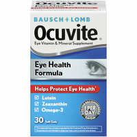 Bausch + Lomb Ocuvite Eye Vitamin & Mineral Supplement Soft Gels