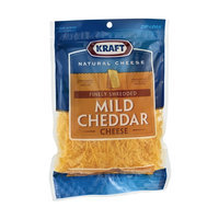 Kraft Finely Shredded Mild Cheddar Cheese