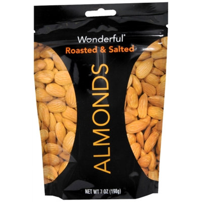 Wonderful Almonds, Roasted, 7 oz
